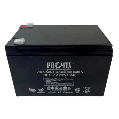 Акумулятор ProFix VRLA-AGM 12V 15Ah NP15-12