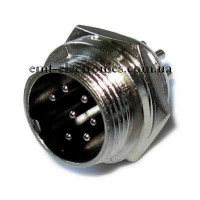 Роз'єм М мікрофонний, 7pin, монтажний