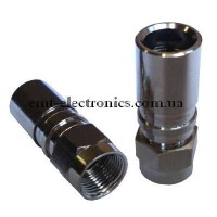 Штекер F для кабелю RG-6, компресійний
