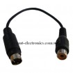 Перехідник (гніздо RCA - штекер mini din 7 pin), зі шнуром 0,2 м