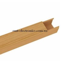 Кабель-канал (T-Plast) 15х10мм, з текстурою темний дуб, 2м