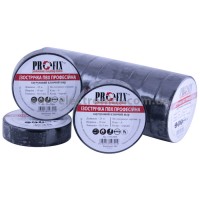 Ізострічка ПВХ PROFIX, 0,13x19мм, чорна, 25м