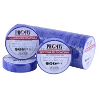 Ізострічка ПВХ PROFIX, 0,13x19мм, синя, 25м