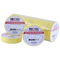 Ізострічка ПВХ PROFIX, 0,13x19мм, жовта, 25м