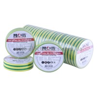 Ізострічка ПВХ PROFIX, 0,13x15мм, жовто-зелена, 10м